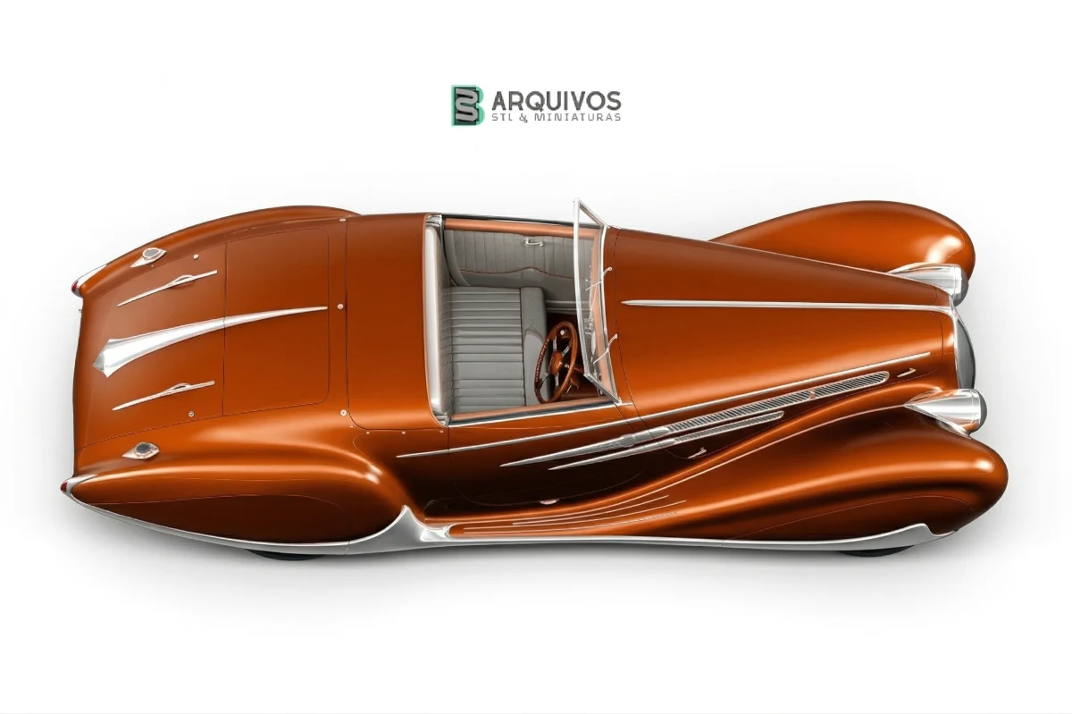 Modelo 3D STL - Delahaye T165 1939 — foto 3